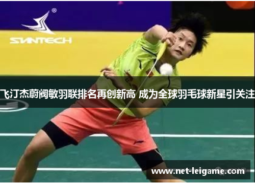 飞汀杰蔚阀敏羽联排名再创新高 成为全球羽毛球新星引关注